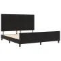Estructura de Cama de Terciopelo Negro 180x200 cm by , Beds and slatted bases - Ref: Foro24-3344959, Price: 261,76 €, Discoun...