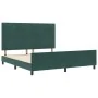 Marco de Cama Verde Oscuro 180x200 cm Terciopelo von , Betten und Lattenroste - Ref: Foro24-3344960, Preis: 283,15 €, Rabatt: %