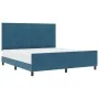 Cama Azul Oscuro 180x200 cm Terciopelo von , Betten und Lattenroste - Ref: Foro24-3344961, Preis: 261,55 €, Rabatt: %