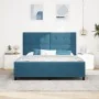 Cama Azul Oscuro 180x200 cm Terciopelo von , Betten und Lattenroste - Ref: Foro24-3344961, Preis: 261,55 €, Rabatt: %
