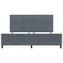 Estructura de Cama Gris Oscuro 200x200 cm Terciopelo by , Beds and slatted bases - Ref: Foro24-3344964, Price: 271,65 €, Disc...