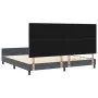 Estructura de Cama Gris Oscuro 200x200 cm Terciopelo by , Beds and slatted bases - Ref: Foro24-3344964, Price: 271,65 €, Disc...