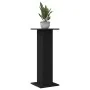 Soporte para plantas 2 pcs Negro Roble 30x30x80 cm Madera elaborada de , Soportes para macetas - Ref: Foro24-3345111, Precio:...