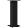 Soporte para plantas 2 pcs Negro Roble 30x30x80 cm Madera elaborada de , Soportes para macetas - Ref: Foro24-3345111, Precio:...