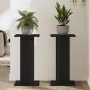 Soportes para altavoces 2 pcs Roble Negro 30x30x60 cm Madera elaborada de , Armarios roperos - Ref: Foro24-3345112, Precio: 5...