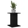 Soporte para Plantas 2 piezas Madera de Roble Negra 30x30x40 cm Madera Ingenierizada de , Soportes para macetas - Ref: Foro24...