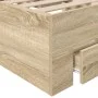Estructura de cama sin colchón con cajones Doble de madera engineered | Foro24.es | Tu tienda online para hogar, jardín y más Foro24.es