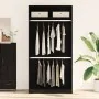 Armario de roble negro - 100x50x200 cm by , Wardrobes - Ref: Foro24-3345115, Price: 192,86 €, Discount: %