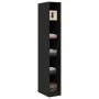 Armario Roble Negro - 30x50x200 cm, Hecho de Madera Elaborada de , Armarios roperos - Ref: Foro24-3345117, Precio: 142,97 €, ...