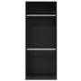Armario Negro Roble 80x50x200 cm Madera Elaborada de , Armarios roperos - Ref: Foro24-3345119, Precio: 162,38 €, Descuento: %