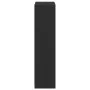 Armario Negro Roble 80x50x200 cm Madera Elaborada de , Armarios roperos - Ref: Foro24-3345119, Precio: 162,38 €, Descuento: %