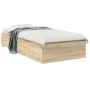 Estructura de Cama Sonoma Roble 90x190 cm Madera Elaborada | Foro24.es | Tu tienda online para hogar, jardín y más Foro24.es