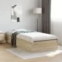 Estructura de Cama Sonoma Roble 90x190 cm Madera Elaborada | Foro24.es | Tu tienda online para hogar, jardín y más Foro24.es