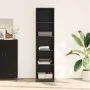 Armario Negro Roble 50x50x200 cm Madera Elaborada von , Bücherregale und Regale - Ref: Foro24-3345123, Preis: 153,02 €, Rabat...
