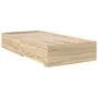 Estructura de Cama Sonoma Roble 90x190 cm Madera Elaborada | Foro24.es | Tu tienda online para hogar, jardín y más Foro24.es