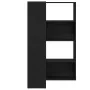 Armario Esquinero Negro Roble 140x30x140 cm Madera Elaborada de , Librerías y estanterías - Ref: Foro24-3345124, Precio: 194,...