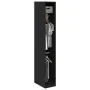Armario Negro Roble 30x50x200 cm Madera elaborada de , Armarios roperos - Ref: Foro24-3345126, Precio: 132,87 €, Descuento: %