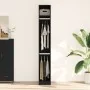Armario Negro Roble 30x50x200 cm Madera elaborada de , Armarios roperos - Ref: Foro24-3345126, Precio: 132,87 €, Descuento: %