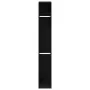 Armario Negro Roble 30x50x200 cm Madera elaborada de , Armarios roperos - Ref: Foro24-3345126, Precio: 132,87 €, Descuento: %