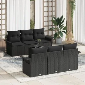 Conjunto de Sofá de Jardín de 7 Piezas con