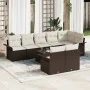 Conjunto de Sofás de Jardín de 8 Piezas con Cojines Ratán Polipropileno Gris | Foro24.es | Tu tienda online para hogar, jardín y más Foro24.es