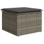 Conjunto de sofá de jardín de 6 partes con cojines de ratán sintético negro | Foro24.es | Tu tienda online para hogar, jardín y más Foro24.es