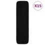 Stair mats 15 pcs black rectangular 75x20 cm by vidaXL, Stair mats - Ref: Foro24-340393, Price: 43,22 €, Discount: %