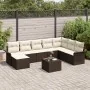 Juego de Sofá de Jardín de 8 piezas con Cojines Ratán Policarbonato Gris von , Outdoor-Sofas - Ref: Foro24-3345488, Preis: 58...