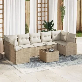Conjunto de Sofá de Jardín de 8 Piezas con