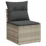 Juego de Sofás de Jardín de 8 Piezas con Cojines Gris Claro by , Outdoor sofas - Ref: Foro24-3345962, Price: 579,94 €, Discou...