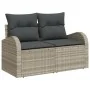 Juego de Sofás de Jardín de 8 Piezas con Cojines Gris Claro by , Outdoor sofas - Ref: Foro24-3345962, Price: 579,94 €, Discou...