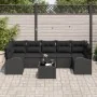Juego de Sofás de Jardín de 8 Piezas con Cojines Ratán Sintético Negro von , Outdoor-Sofas - Ref: Foro24-3345963, Preis: 555,...