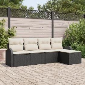Conjunto de Sofá de Jardín de 5 Piezas con