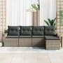 Conjunto de Sofá de Jardín de 5 Piezas con Cojines Gris by , Outdoor sofas - Ref: Foro24-3345999, Price: 300,14 €, Discount: %