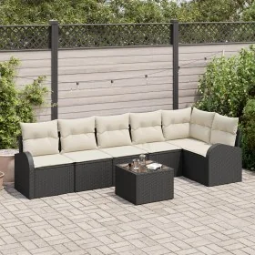 Conjunto de Sofá de Jardín de 6 Piezas con