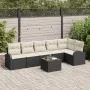 Conjunto de Sofá de Jardín de 6 Piezas con Cojines de Poliratán Marrón | Foro24.es | Tu tienda online para hogar, jardín y más Foro24.es