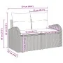 Conjunto de Sofá de Jardín Set de 7 Negro by , Outdoor sofas - Ref: Foro24-3346083, Price: 512,53 €, Discount: %