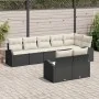 Conjunto de Sofá Jardín de 8 Piezas con Cojines Negro Rattan de Polietileno | Foro24.es | Tu tienda online para hogar, jardín y más Foro24.es