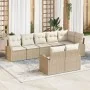 Juego de Sofá de Jardín de 8 Piezas con Cojines Beige Ratán | Foro24.es | Tu tienda online para hogar, jardín y más Foro24.es