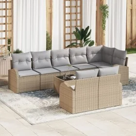 Conjunto de Sofá de Jardín de 9 Piezas con