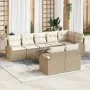 Conjunto de Sofá de Jardín de 9 Piezas con Cojines Marrón de Poliratán | Foro24.es | Tu tienda online para hogar, jardín y más Foro24.es