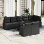 Conjunto de Sofá de Jardín de 9 Piezas con Cojines Ratán Beige by , Outdoor sofas - Ref: Foro24-3346103, Price: 624,52 €, Dis...