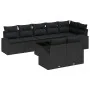 Conjunto de Sofá de Jardín de 9 Piezas con Cojines Ratán Beige by , Outdoor sofas - Ref: Foro24-3346103, Price: 624,52 €, Dis...