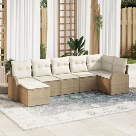 Conjunto de Sofá de Jardín de 7 Piezas con