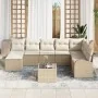 Conjunto de Sofás de Jardín Conjunto de 9 Beige Ratán | Foro24.es | Tu tienda online para hogar, jardín y más Foro24.es