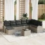 Conjunto de Sofá de Jardín Conjunto de 9 Beige y Negro Ratan by , Outdoor sofas - Ref: Foro24-3346172, Price: 608,99 €, Disco...