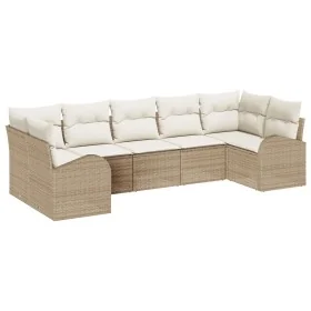 Conjunto de Sofá de Jardín de 7 Piezas con
