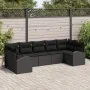 Juego de Sofás de Jardín Set de 7 Negro von , Outdoor-Sofas - Ref: Foro24-3346193, Preis: 495,82 €, Rabatt: %