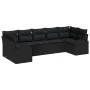 Juego de Sofás de Jardín Set de 7 Negro von , Outdoor-Sofas - Ref: Foro24-3346193, Preis: 495,82 €, Rabatt: %