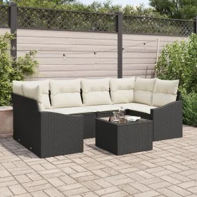 Conjunto de Sofá de Jardín de 7 Piezas con